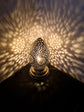 Moroccan table lamp - tribal style - floor lamp - bohemian decor - luxury lamp - lantern engraved brass - 100% handmade - Magic lighting