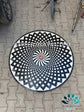 CUSTOMIZABLE Mosaic Table, outdoor-indoor coffee Table, 100% handcrafted, round white mosaic Table , Moroccan luxury table decor