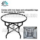Dinning Table large 75" X 40" oval for indoor and outdoor made from Mosaic tiles, Moroccan Mosaic Table 100% handmade