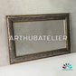 Moroccan Mirror - wall mirror - large mirror silver and Gold color - handmade mirror - engraved Brass - free worldwide shipping