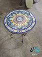 CUSTOMIZABLE Mosaic Table, outdoor-indoor coffee Table, 100% handcrafted, round mosaic Table , Moroccan luxury table decor