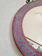 Engraved Mosaic Wall Mirror - Wall Mirror - Hanging Round Wall / Floor Mirror - Indoors & Outdoors Mirror 2nd Floor