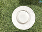 Ceramic green plat, Dinnerware sets plat 100% handmade, set of 1 to 8 Ceramic Serving Plate and for Decorative Wall Hanging