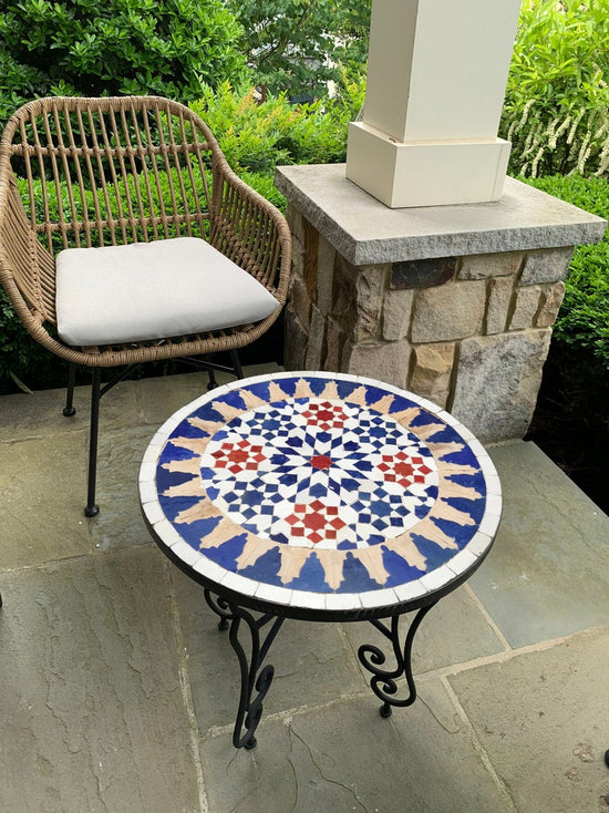 Handmade Coffee Table For Outdoor & Indoor - Custom Your Height And Colors