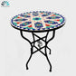 CUSTOMIZABLE Mosaic Table, outdoor-indoor coffee Table, 100% handcrafted, round mosaic Table , Moroccan luxury table decor