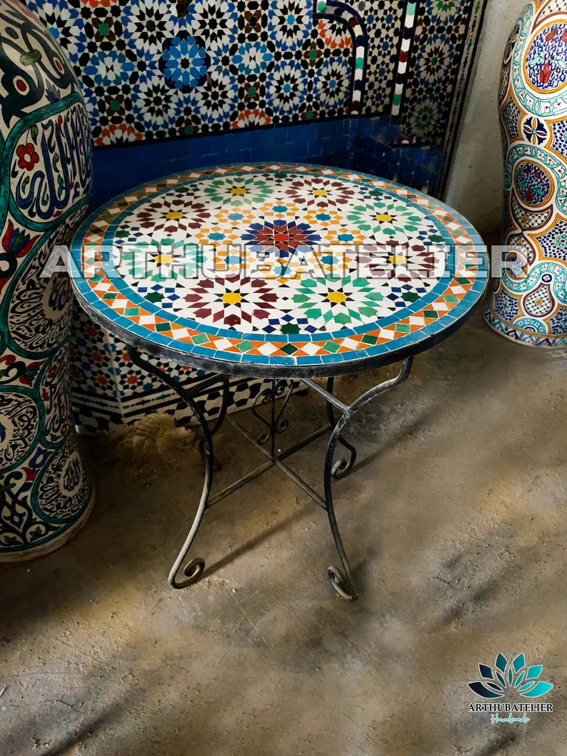 CUSTOMIZABLE Mosaic Table outdoor indoor coffee Table 100