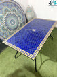 Dinning Table mosaic for indoor and outdoor 100% handmade, Customizable pattern and colors Built with mid-century modern styling.