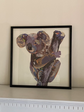 Koala Collage Art with Black PS Frame