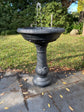 Escapada Solar Bird Bath Fountain