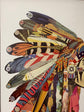 Lobo American Chief Medium Paper Collage