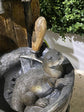 Fiesta Bathing Otters Fountain