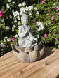 Serenity Stone Buddha Water Feature