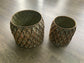 Mocassa Pair Metal Planter Pots New Design by Fandango 360