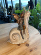 Palmyra Fairy on Snail Décor Ornament