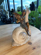 Palmyra Fairy on Snail Décor Ornament