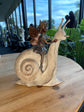 Marecana Pixie on Snail Décor Ornament