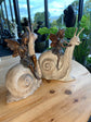 Marecana Pixie on Snail Décor Ornament