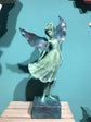 ELEGANTE Angel with Base Jade / Bronze Colour