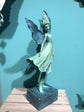 ELEGANTE Angel with Base Jade / Bronze Colour