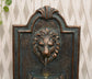 Umbria Lion Head Wall Hanging Water Feature