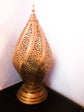 Moroccan table lamp - tribal style - floor lamp - bohemian decor - luxury lamp - lantern engraved brass - 100% handmade - Magic lighting