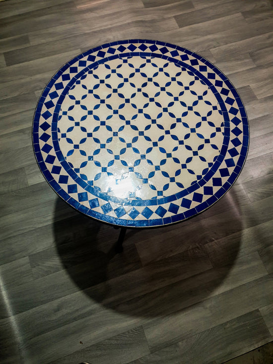 CUSTOMIZABLE Mosaic Table, outdoor-indoor coffee Table, 100% handcrafted, round mosaic Table , Moroccan luxury table decor