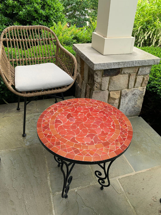 CUSTOMIZABLE Mosaic Table - Crafts Mosaic Table - Mosaic Table Art - Mid Century Mosaic Table - Handmade Coffee Table For Outdoor & Indoor