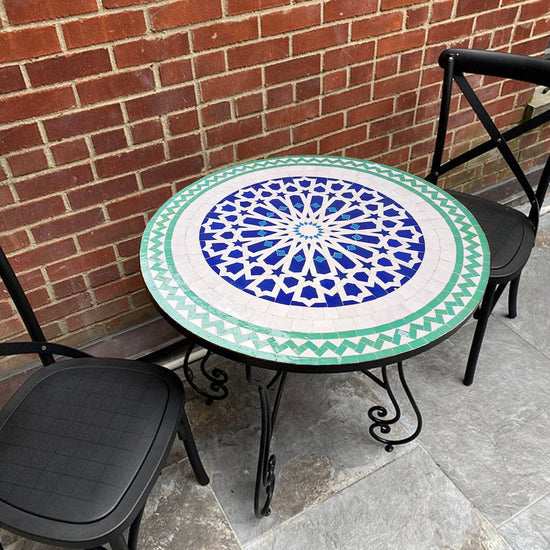 CUSTOMIZABLE Mosaic Table - Crafts Mosaic Table - Mosaic Table Art - Mid Century Mosaic Table - Handmade Coffee Table For Outdoor & Indoor