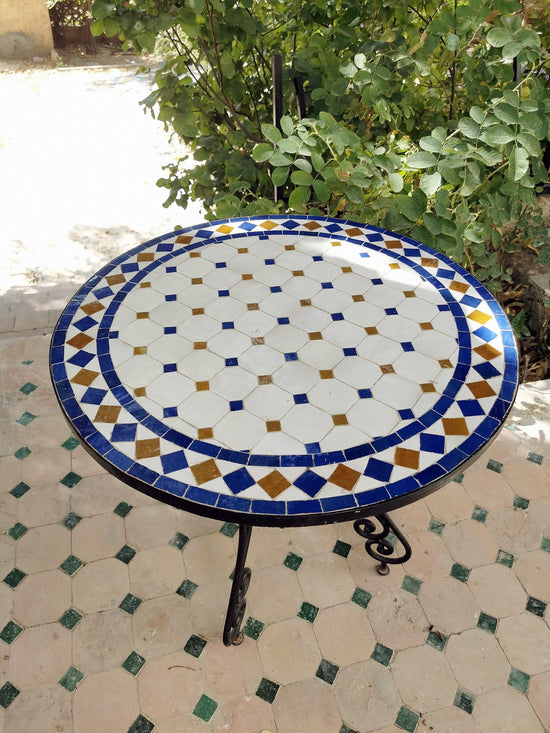 CUSTOMIZABLE Mosaic Table - Crafts Mosaic Table - Mosaic Table Art - Mid Century Mosaic Table - Handmade Coffee Table For Outdoor & Indoor