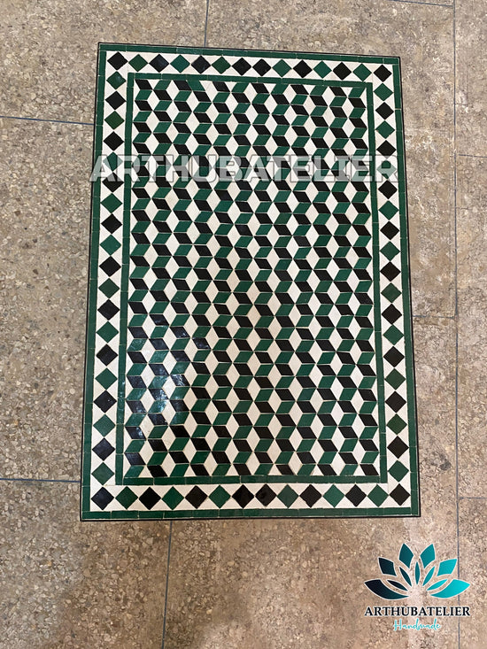 Amazing Moroccan Mosaic Table, outdoor-indoor Mosaic Table, 100% handcrafted, Large Mosaic Table, art bohemian decor, free shipping