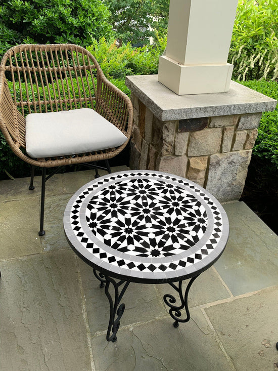 CUSTOMIZABLE Mosaic Table - Crafts Mosaic Table - Mosaic Table Art - Mid Century Mosaic Table - Handmade Coffee Table For Outdoor & Indoor