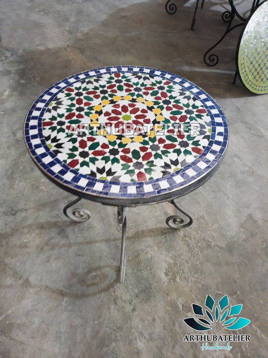 Mosaic coffee Table for outdoor and indoor 100% handcrafted