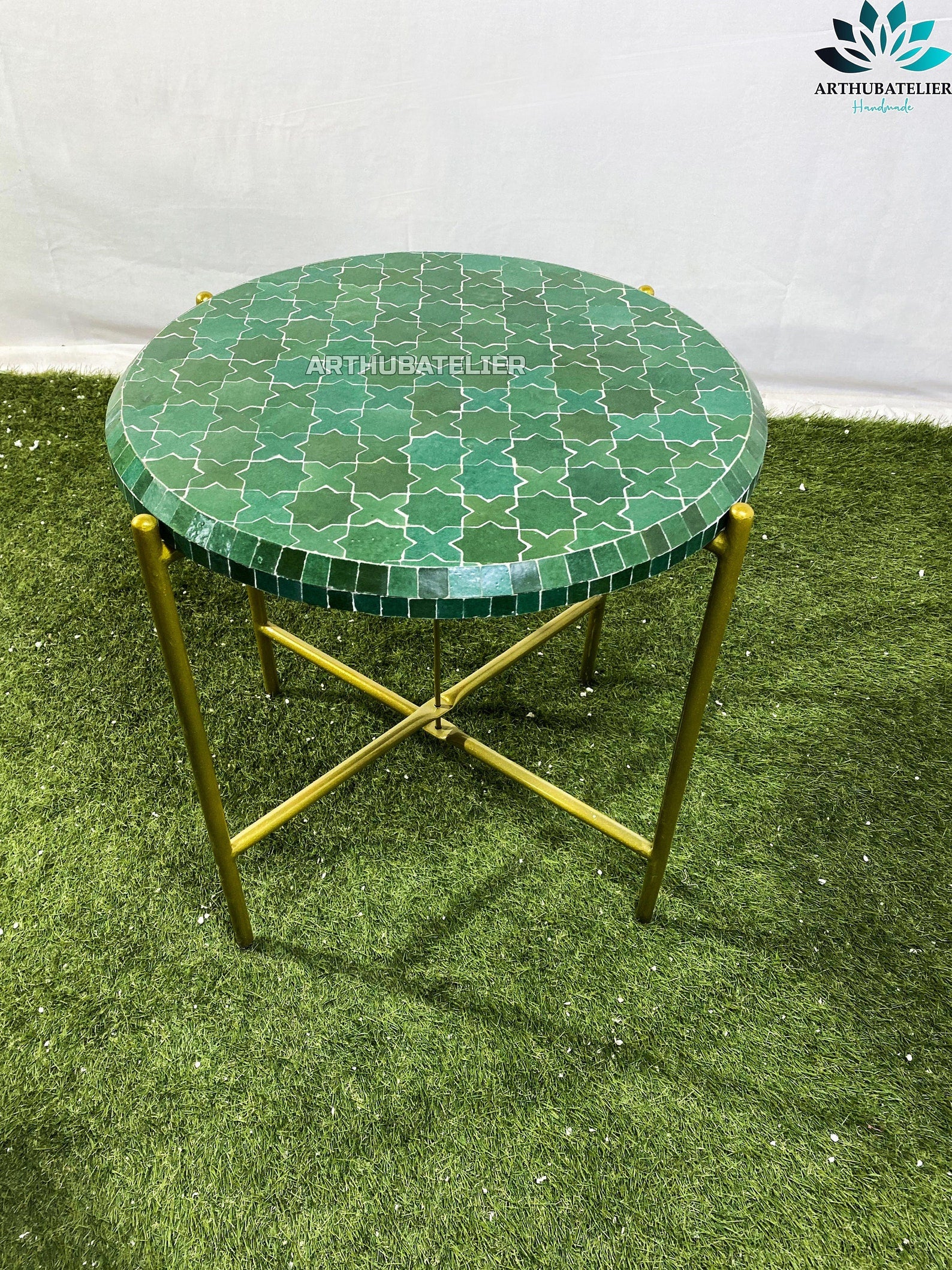 Mosaic on sale coffee table