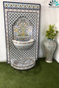 Mosaic Fountain 60"x40" for Outdoor and Indoor Fountain water inside Moroccan big Mosaic Fountain.