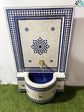 Amazing Mosaic Fountain for Outdoor and Indoor, Mid Century Fountain water inside, Moroccan Mosaic Fountain