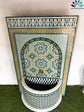 Mosaic Fountain for Outdoor Indoor Mid Century Fountain water inside Moroccan Mosaic Fountain