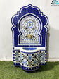 CUSTOMIZABLE Fountain with mosaic tiles, water inside fountain Moroccan mosaic fountain, terrace Indoor Decor.