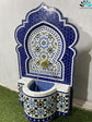 CUSTOMIZABLE Fountain with mosaic tiles, water inside fountain Moroccan mosaic fountain, terrace Indoor Decor.