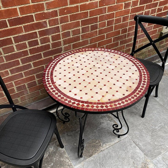 CUSTOMIZABLE Mosaic Table - Crafts Mosaic Table - Mosaic Table Art - Mid Century Mosaic Table - Handmade Coffee Table For Outdoor & Indoor