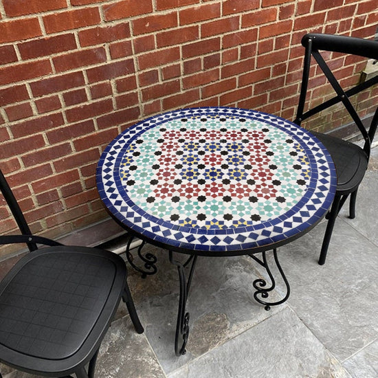 CUSTOMIZABLE Mosaic Table - Crafts Mosaic Table - Mosaic Table Art - Mid Century Mosaic Table - Handmade Coffee Table For Outdoor & Indoor