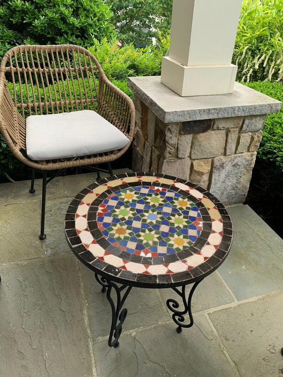 CUSTOMIZABLE Mosaic Table - Crafts Mosaic Table - Mosaic Table Art - Mid Century Mosaic Table - Handmade Coffee Table For Outdoor & Indoor