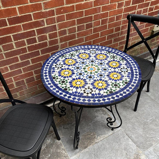 CUSTOMIZABLE Mosaic Table - Crafts Mosaic Table - Mosaic Table Art - Mid Century Mosaic Table - Handmade Coffee Table For Outdoor & Indoor