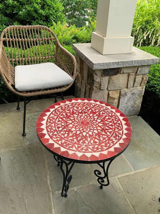 CUSTOMIZABLE Mosaic Table - Crafts Mosaic Table - Mosaic Table Art - Mid Century Mosaic Table - Handmade Coffee Table For Outdoor & Indoor