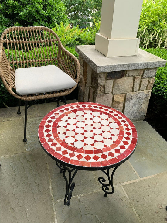 CUSTOMIZABLE Mosaic Table - Crafts Mosaic Table - Mosaic Table Art - Mid Century Mosaic Table - Handmade Coffee Table For Outdoor & Indoor