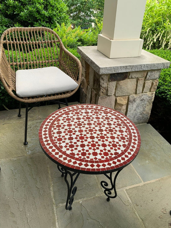 CUSTOMIZABLE Mosaic Table - Crafts Mosaic Table - Mosaic Table Art - Mid Century Mosaic Table - Handmade Coffee Table For Outdoor & Indoor