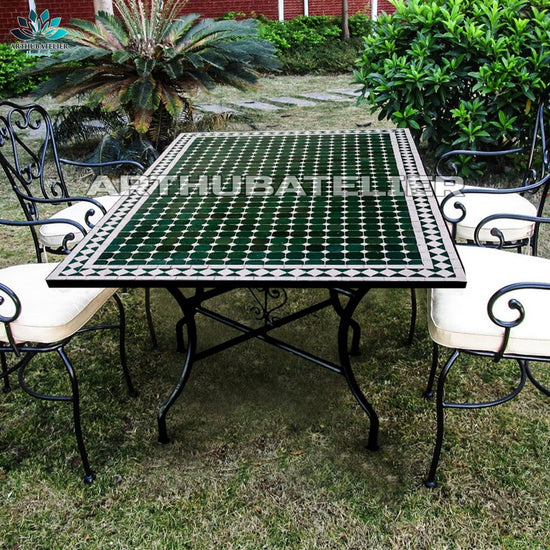 Amazing Moroccan Table, outdoor-indoor Mosaic Table, Costume your size Colors Table, 100% handcrafted, art bohemian decor, free shipping